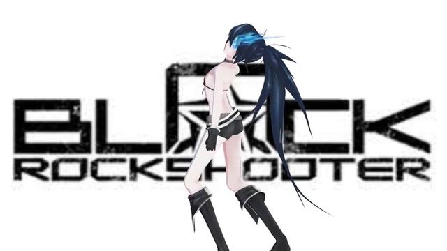 Аниме Mmd Dr. Feel Good Featuring Black Rock Shooter