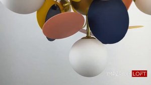 Подвесная люстра ImperiumLoft Matisse-Self01 191862-26