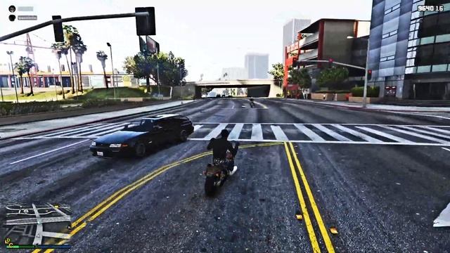 Битва за мотоцикл ( GTA5 / Inside the Backrooms )