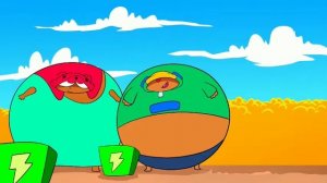 Мультик про жирных бравлеров угарные сцены | Bratu art