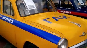 Небольшая выставка автомобилей ГАИ-ГИБДД