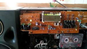 Panasonic RX-DT670 работа СД 29.04.25