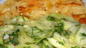 Кабачки в медово-лимонном маринаде