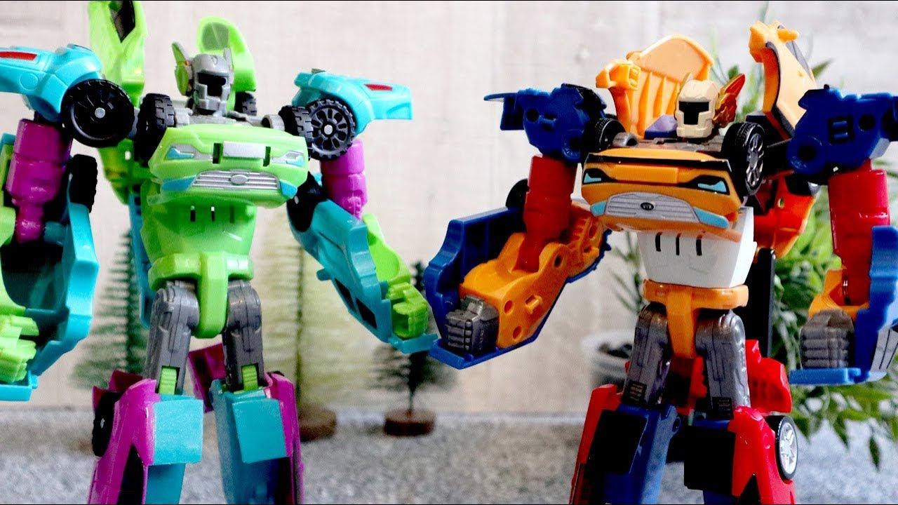Тоботы - Трансформеры Тобот Тритан. Последняя Интеграция Тоботов X, Y, Z. Видео с игрушками смотреть онлайн
