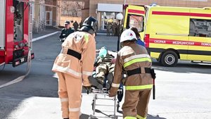 Пожарно-тактическая тренировка МЧС и Росгвардии прошла в Новосибирске