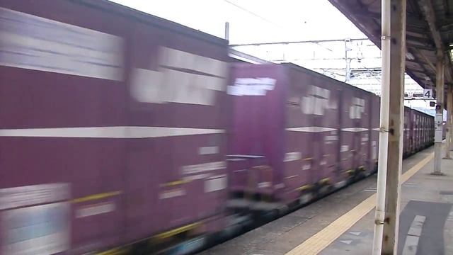 貨物列車5053ﾚ　EF210-129　ZX45-1積載　13.1.20 смотреть онлайн