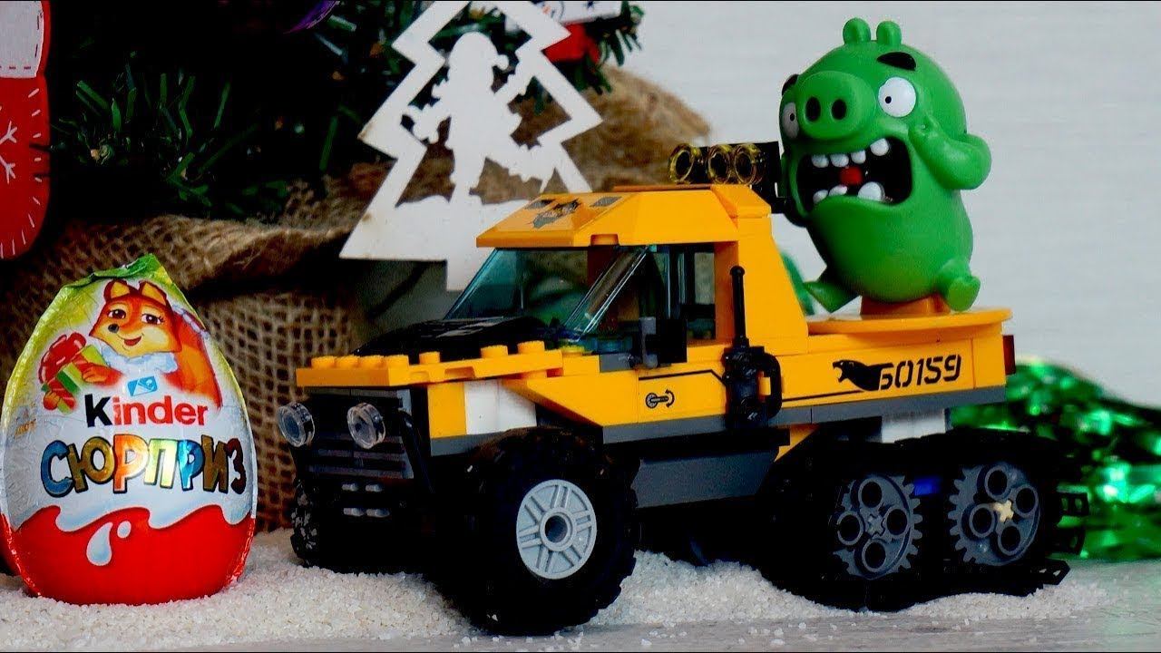 Снеговик и новогодние киндер сюрпризы. Видео с игрушками из мультфильмов смотреть онлайн