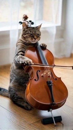 Кот музыкант