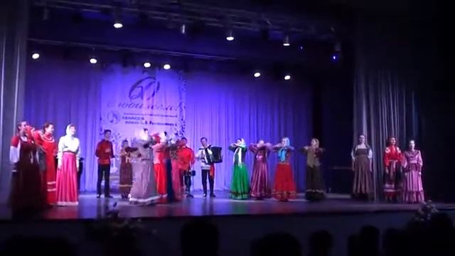Студенческий фольклорный ансамбль "Матица" - "Уж вы,мысли" и "Тина,Тина".