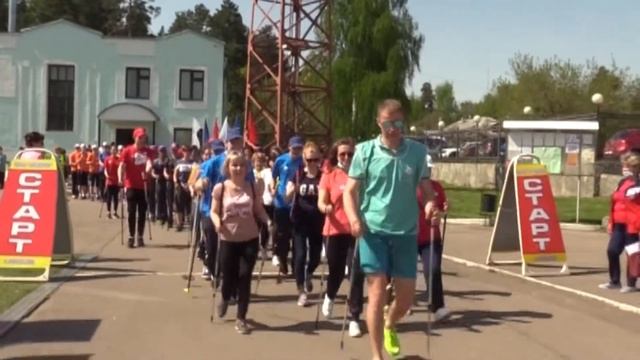 I открытый весенний фестиваль скандинавской ходьбы «Шаги здоровья»