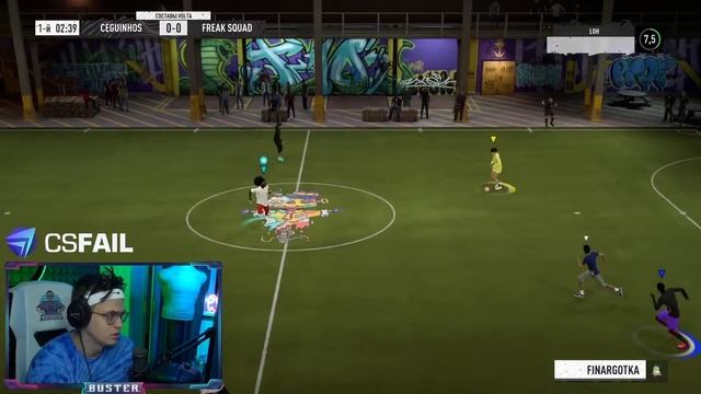 БУСТЕР FIFA 21 МИНИ ФУТБОЛ РЕЖИМ VOLTA !? БУСТЕР С ФРИКАМИ ИГРАЕТ В ФИФУ 5 НА 5