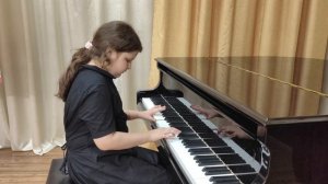 И.С.Бах Маленькая прелюдия C-dur исп.Горяйнова Софья