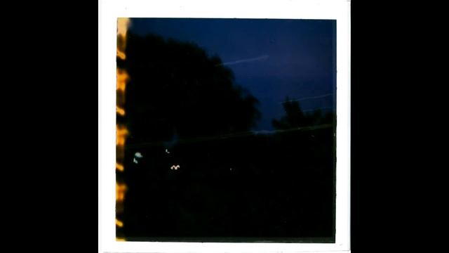 Darkness Falls Abstract Polaroid Photo Montage