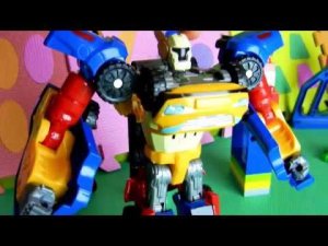Тоботы - Трансформеры: Тобот Тритан. Интеграция Тоботов X, Y, Z. Видео с игрушками