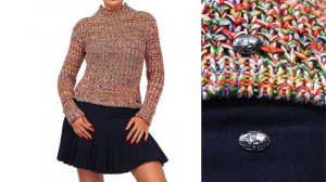 Вязаный трикотаж от Chanel. Интересные идеи для джемперов и кардиганов
