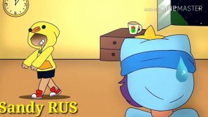 Анимация про Леона и Сэнди + Мемная песня:)