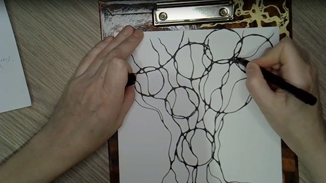 Мастер-класс по НейроГрафике. «Нейродрево изобилия». смотреть онлайн