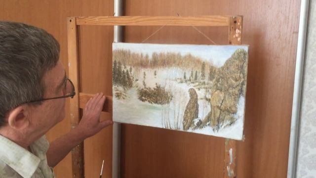 В мастерской художника Валерия Кондрашина
