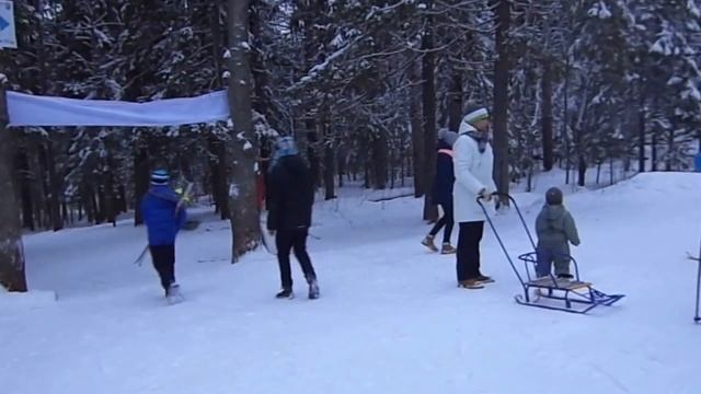Лыжня "Фонтаны" 18.01.2017 (Петрозаводск) смотреть онлайн