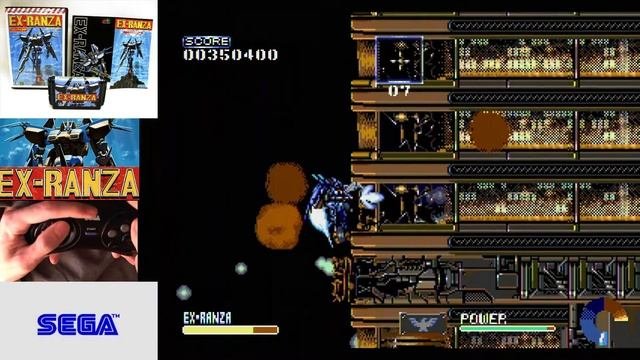 EX-RANZA (RANGER-X) Прохождение SEGA GENESIS