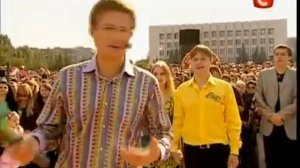 Караоке на майдане в Алчевске, Аня и Максим Матющенко