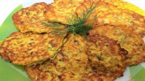 Оладьи кабачковые с шампиньонами