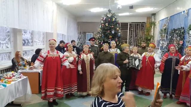 "Калужская тальянка"  после концерта. Фестиваль в ДК Колюпаново  18.01.2020