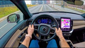 2025 VOLVO XC90 250 HP - POV TEST DRIVE  Тест драйв авто от первого лица
