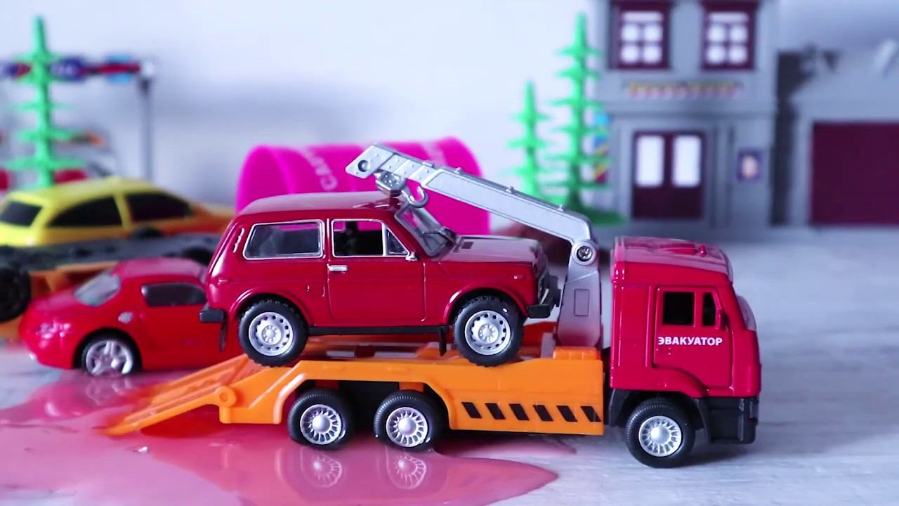 Игрушечные машинки и вредные поступки. Сборник видео для детей
