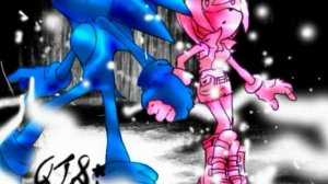 Sonic and Amy. Соник и Эми. Клип.