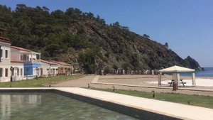 На пляже Rixos Premium Tekirova