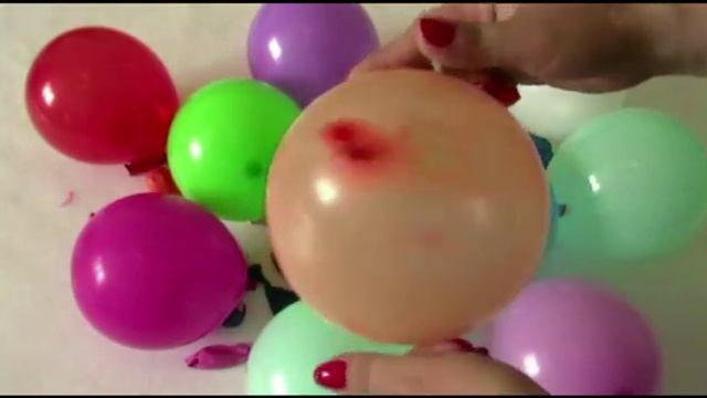Balloons Лопание шаров Balloons Popping Show for LEARNING COLORS Bursting balloons