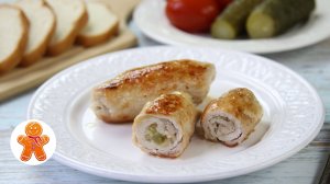 Мясные рулетики "Огурчики По-Тираспольски"