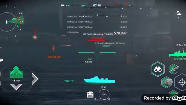 IT Caio Duilio - With Koalitsiya weapon[Modern Warship Online Gameplay] смотреть онлайн