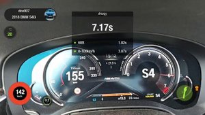 BMW G30 540i B58 MHD stage 2+ 0-100 100-200 1/4 mile