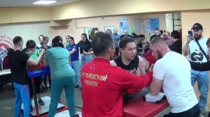 Кудаяров Роман. Николаева Альфина. Армрестлинг. 2025