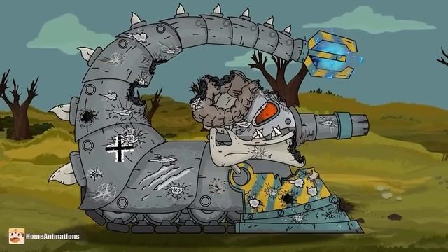 HomeAnimations - Мультики про танки  НОВЫЕ БИТВЫ МОНСТРОВ ： Мы БИЛИСЬ ДО КОНЦА !