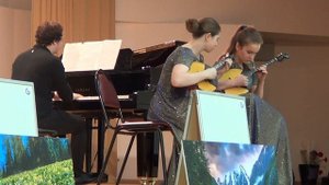 А.Цыганков "Вальс"; "Мардяндя" исп. Ходаковски Дана, Афанасьева Станислава,  Румянцев Александр.