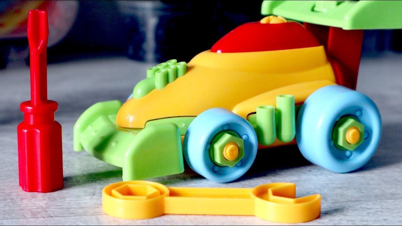 Тобот Тритан и Гоночная машина. Большая сборка. Собираем гоночную машину смотреть онлайн