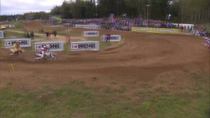 MXoN 2014 Ryan Dungey & Aleksandr Tonkov Battle - Motocross
