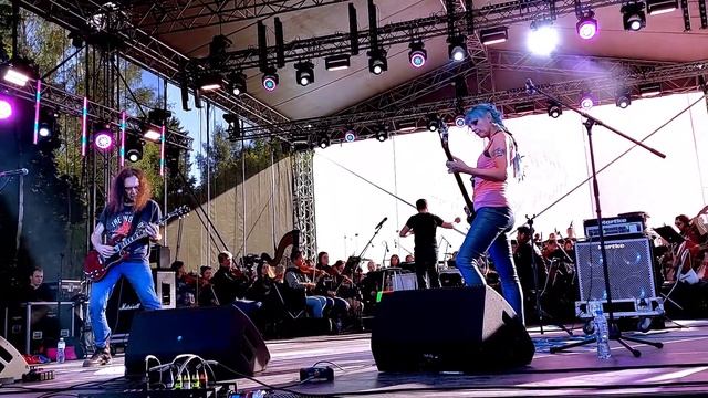 "Ария Мефистофеля" репетиция. Рок-Синдром с Симфоническим оркестром Ленинградской области. смотреть онлайн