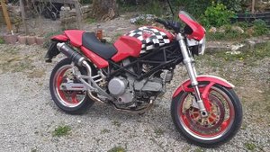 Ducati Monster 800 i.e. 2003 mit MIVV GP kurz high up Soundcheck