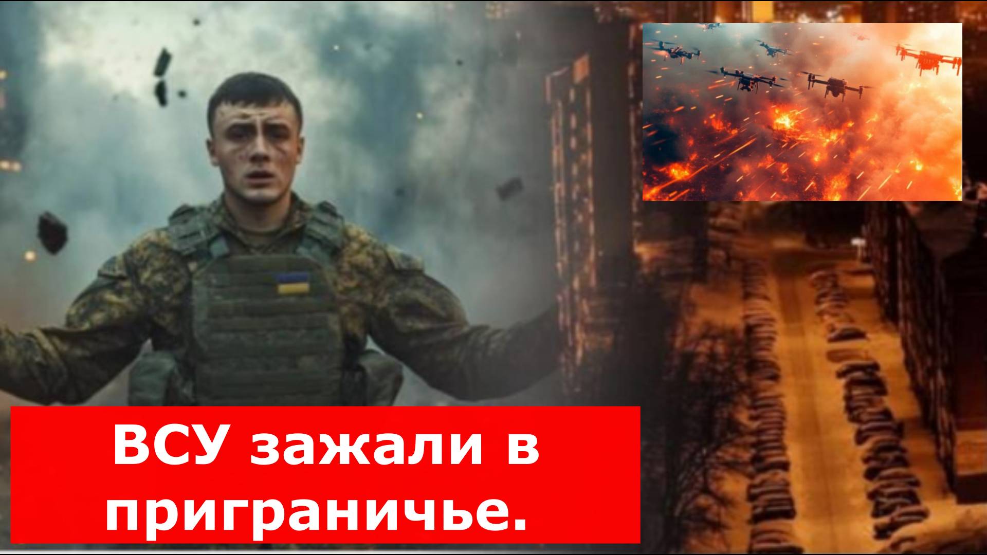 Зеленский подписал себе смертный приговор. ВСУ зажали в приграничье.