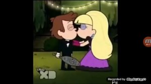 Поцелуй диппера и пасифики