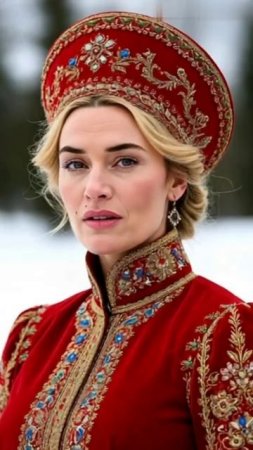 #Shorts Американские знаменитости в русской национальной одежде