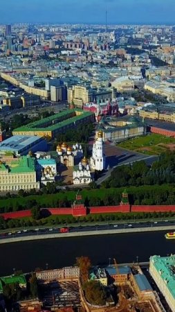 Полёт над Москвой #shorts (5)