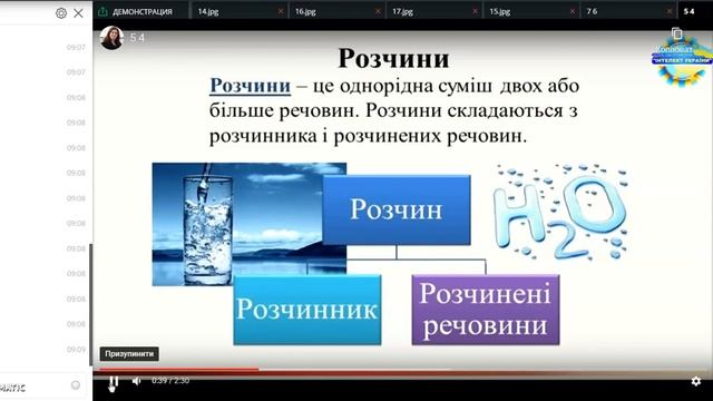 7-і клас. Вода - розчинник. Кількісний склад розчину. Інтелект України. смотреть онлайн