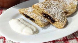 Оладьи на кефире с цельнозерновой мукой и шоколадом