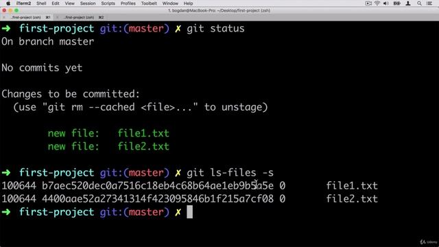 05. Creating first commit
