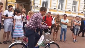 Аттракцион пьяный велосипед